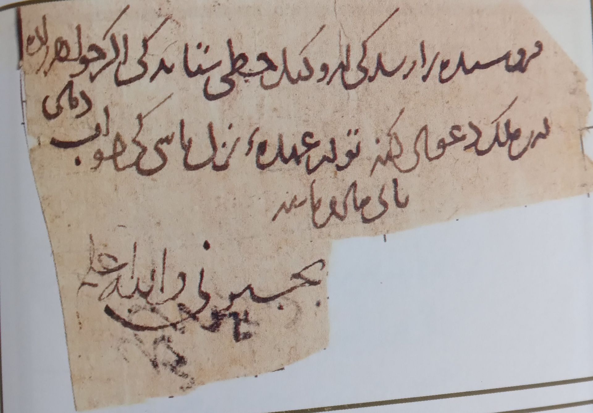 New Persian: Afghanistan National Archives, Firuzkuh 24: Folio (recto)