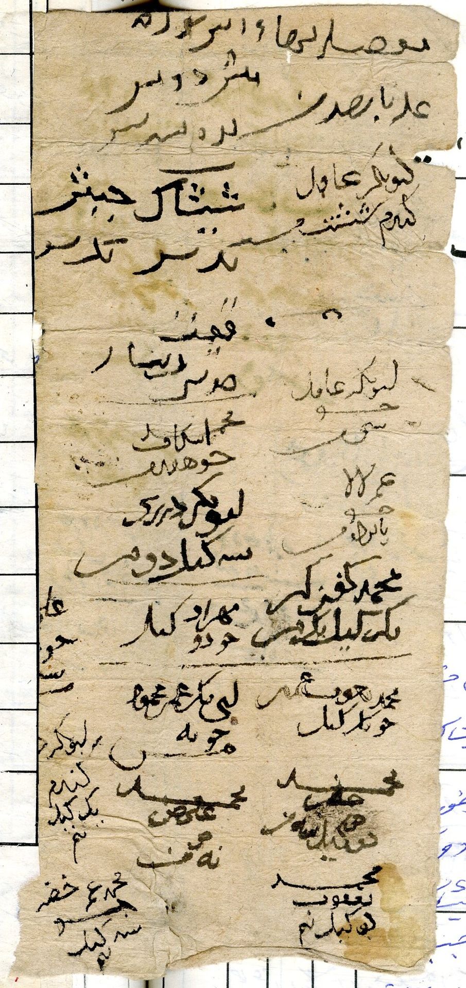 New Persian: Afghanistan National Archives, Firuzkuh 53: Folio (recto)