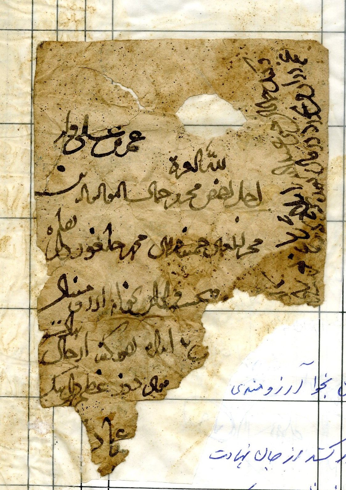 New Persian: Afghanistan National Archives, Firuzkuh 79: Folio (recto)