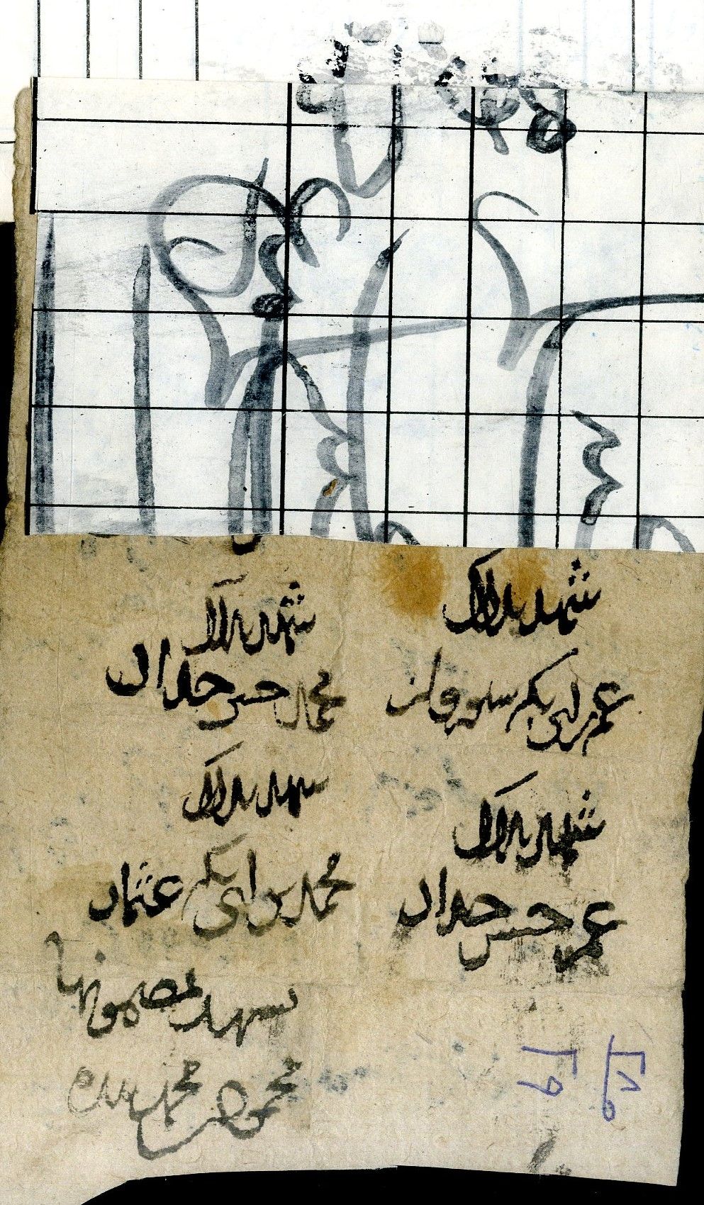 New Persian: Afghanistan National Archives, Firuzkuh 82: Folio (verso)